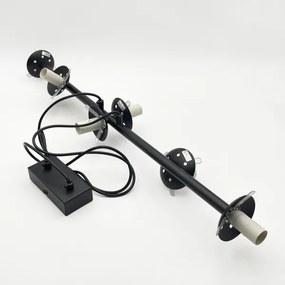 Brilagi - Lustră suspendată pe cablu MALONY, 6xE14/20W/230V, neagră