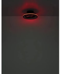 Ventilator LED RGB dimabil de tavan Globo 03665 DEANNE LED/40W/230V + telecomandă