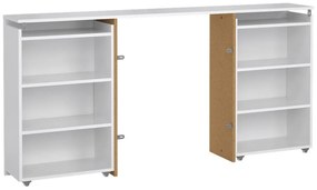 Tăblie de pat albă 165x80 cm Naia – Tvilum