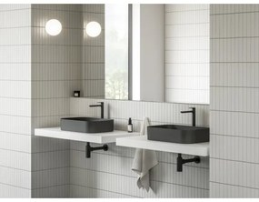 Ravak XJX0D155001 - Lavoar pentru blat CERAMIC SLIM 55x37 cm ceramică/negru