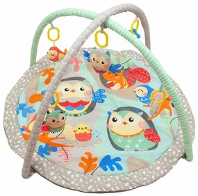 Pătură de joacă Baby Mix Owls, diametru 89 cm