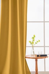 Draperie mustar cu rejansa OXFORD 140x250 cm