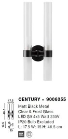 Aplica de perete design modern CENTURY II