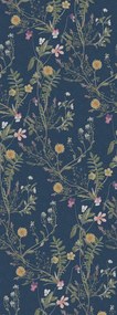 Fototapet, Storm Flowers, Ocean Blue, Rebel Walls