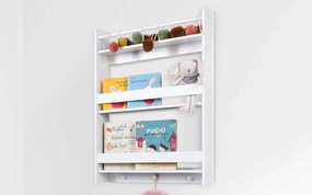 Raft lemn masiv natur Suspendat pentru Copii Sophie, 59 × 14 × 84 cm