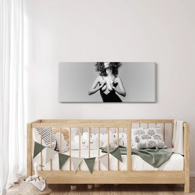 Tablou - Femeia în negru (120x50 cm)