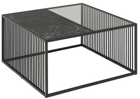 Masă de cafea DEVIN neagră
