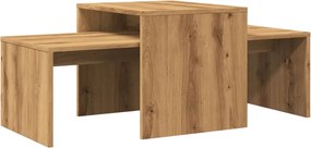 vidaXL Măsuță de cafea, stejar Artisan, 100x48x40 cm lemn prelucrat