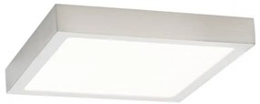 Plafoniera LED moderna design slim Lero 18x18cm aluminiu mat