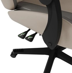 Juskys Scaun de birou HyperSeat - bej/gri
