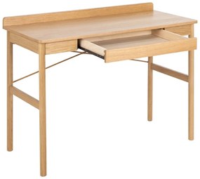 Birou cu aspect de lemn de stejar 50x110 cm Paul – Actona