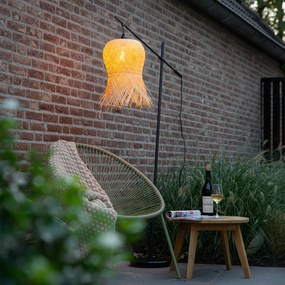 Lampă de podea pentru exterior orientală din bambus IP44 - Carlos