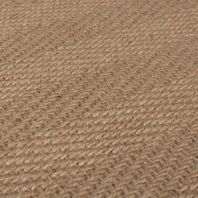 Covor tip traversă în culoare naturală din iută 60x230 cm Kira – Flair Rugs