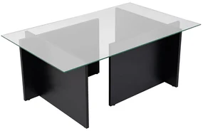Măsuță de conferință Vetrino Wood Black
