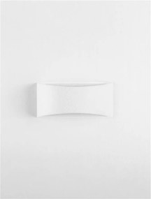 Aplica de perete ambientala din ghips ANELLO alb