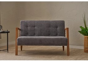 Canapea 2 locuri TUMI, gri