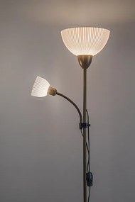 Rabalux 74103 - Lampadar ACTION PRO, 1xE27/60W/230V + 1xE14/25W, bej