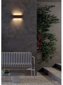 Redo 90453 - Aplică de exterior KLIPPE LED/24W/230V 3000K IP54 maro