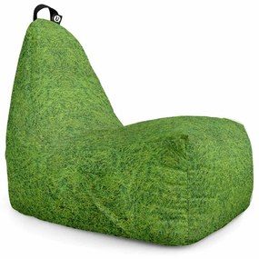 Fotoliu Puf Bean Bag tip Chill XL, Iarba Verde