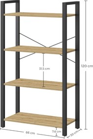 Raft TAYLOR ARTISAN 4 polite 120x66 cm