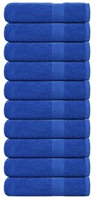 vidaXL Prosoape de baie 10 buc Albastru 100x150cm 360 g/m² 100% bumbac