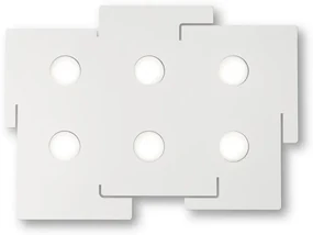 Plafoniera LED design modern TOTEM PL6 alb 215785