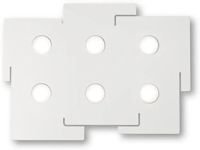 Plafoniera LED design modern TOTEM PL6 alb 215785