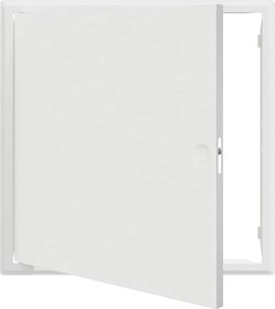 vidaXL Panou de Acces Alb 63 x 33 x 3 cm Oțel