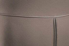 Scaun pivotant modern, Piele Naturala, Maro, PAPILLON