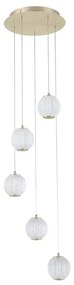 Lustra cu 3 pendule LED design modern decorativ Allure