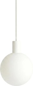 Argon 9004 - Lustră de exterior suspendată pe cablu ORE, 1xG9/6W/230V, albă