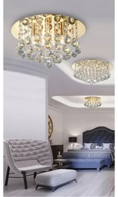 Azzardo AZ1288 - Plafonieră de cristal BOLLA 10xG9/40W/230V