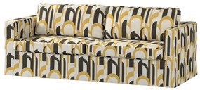 Husa pentru canapea Karlstad 3-locuri lunga pana la podea