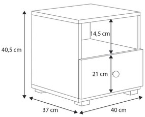 Noptieră. 1053430