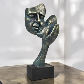 Decorațiune pentru masă 35 x 22 x 13 cm, din rășină cu patină