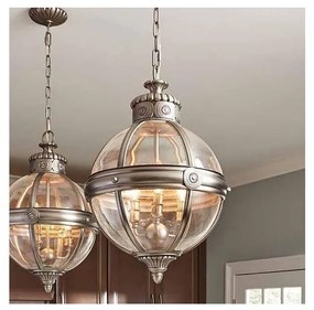 Lustră pe lanț Feiss FE-ADAMS-3P-ANL ADAMS 3xE14/60W/230V bronz