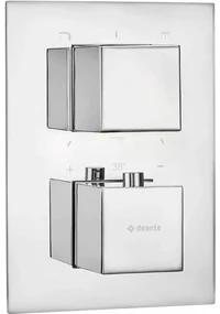 Corp incastrat pentru baterie dus Deante Box cu termostat crom