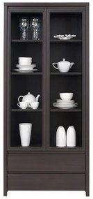 Vitrină Kaspian REG2W2S (Wenge). Promo -31%. 735084