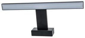 Aplica LED de perete pentru baie SHINE, 7 W, 230 V, 30 cm, IP44, negru