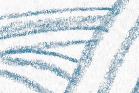 Fototapet, Stripes, Light Blue, Rebel Walls