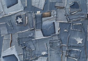 Fototapet modern Jeans