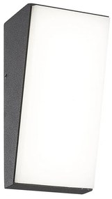 Aplica LED iluminat exterior modern IP65 SOLDEN gri inchis
