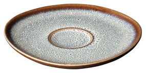 Farfurie din gresie ceramică Villeroy &amp; Boch Like Lave, 15,5 x 15 cm, gri - maro