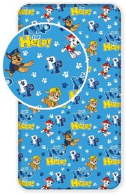 Patrula Cățelușilor Yelp cearsaf cu elastic 90x200 cm