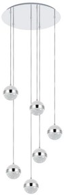 Eglo 98558 - Lustră LED suspendată pe cablu LICOROTO 6xG9/3W/230V