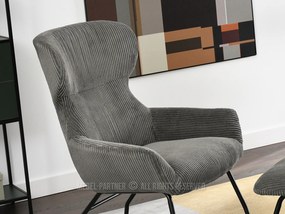 Fotoliu Condor (grafit + negru). 1109986