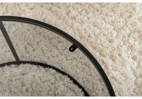 Măsuță de cafea Aurum Black cu sticlă fumurie, 80 cm