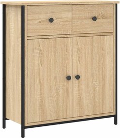 vidaXL Servantă, stejar sonoma, 70x30x80 cm, lemn prelucrat