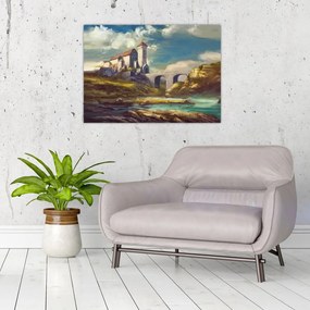 Tablou - Castelul medieval (70x50 cm)