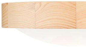Plafonieră NATURAL SLIM 1xE27/60W/230V ø 27 cm pin